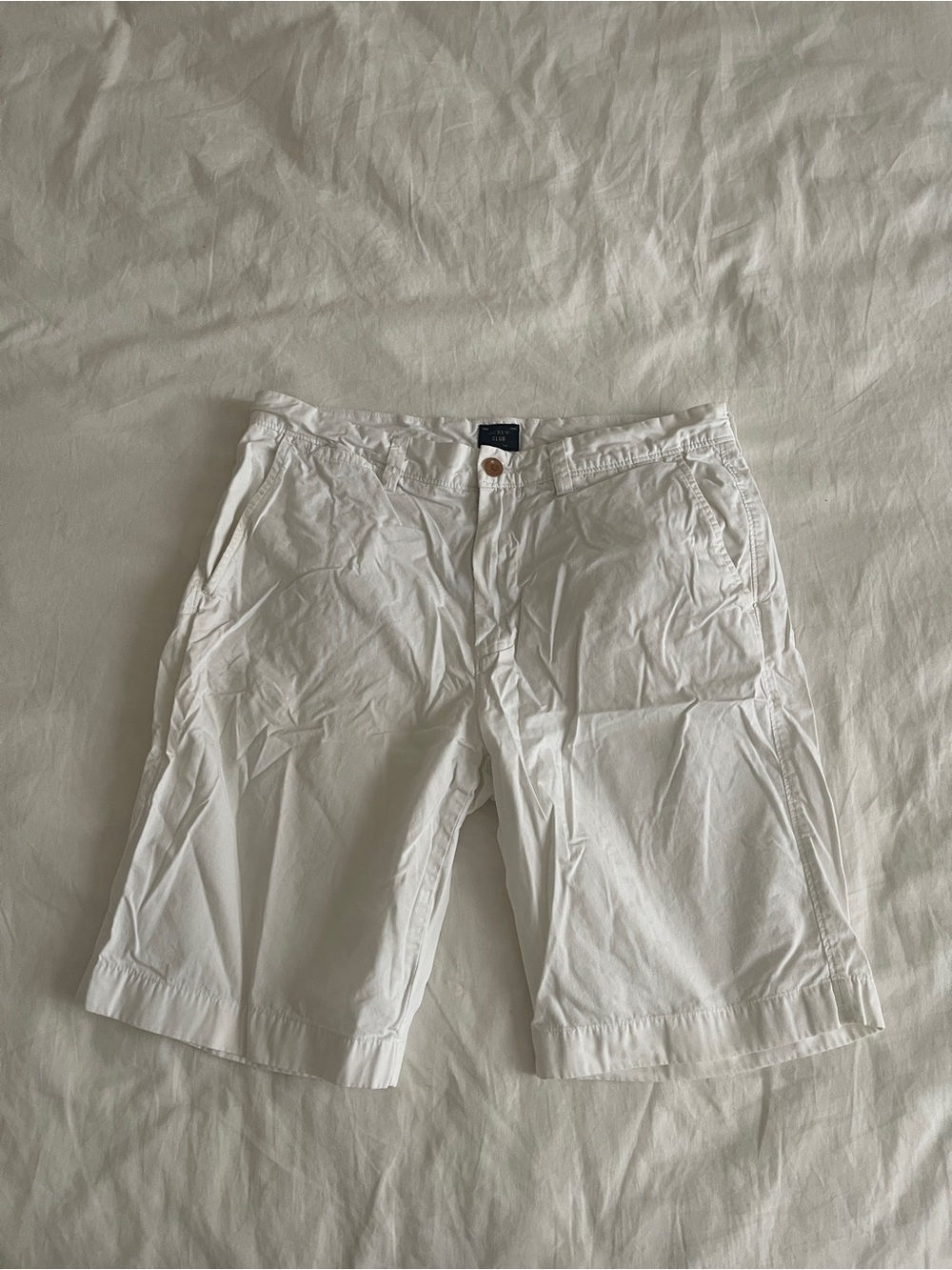 J. Crew white shorts